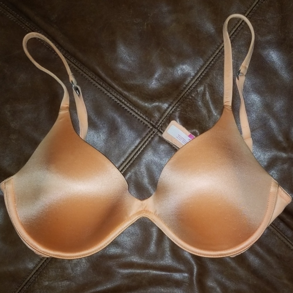 34D - PINK Scoopneck bra